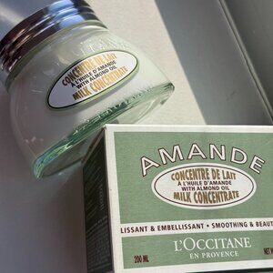 L'Occitane Hydrating Almond Milk Concentrate Body Moisturizer | NEW IN BOX